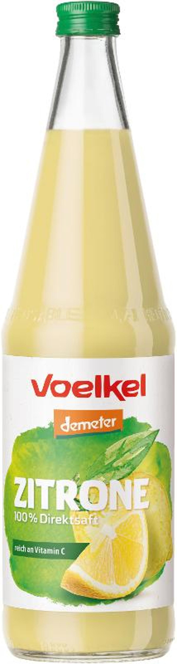 Produktfoto zu Zitronensaft 0,7l Fl *VOE
