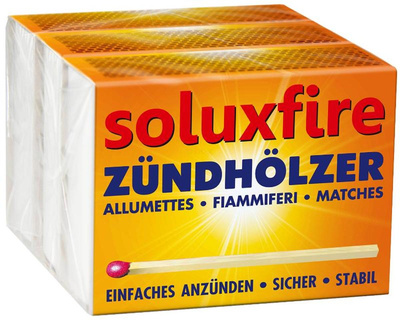Produktfoto zu Zündhölzer 55mm 3 Schachteln