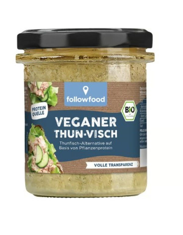 Produktfoto zu Pflanzlicher Thunfisch-Ersatz Natur