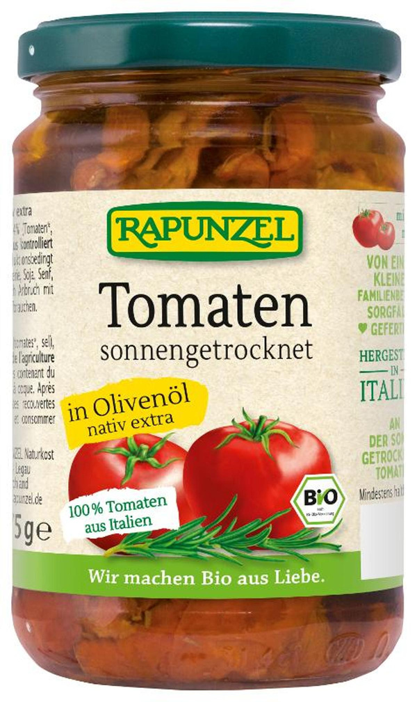 Produktfoto zu Tomaten getrocknet in Olivenöl, mild-würzig