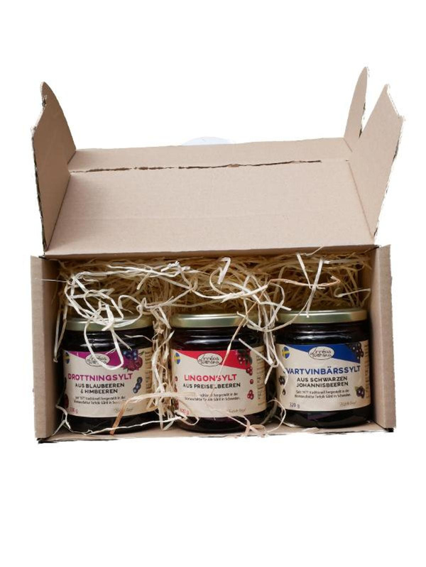 Produktfoto zu Geschenkset "Syltbox" Konfitüren