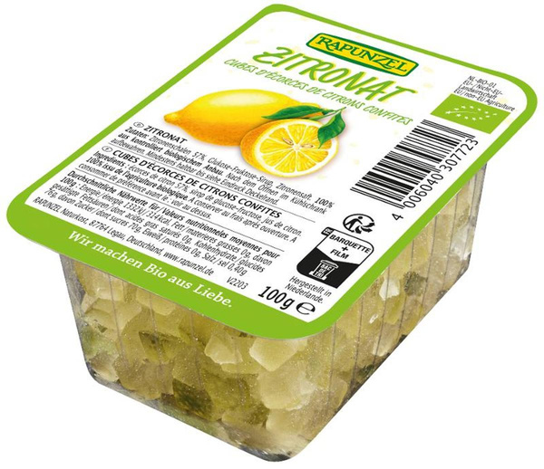 Produktfoto zu Zitronatwürfel für Backen & Desserts