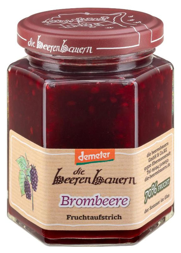 Produktfoto zu Brombeere Fruchtaufstrich