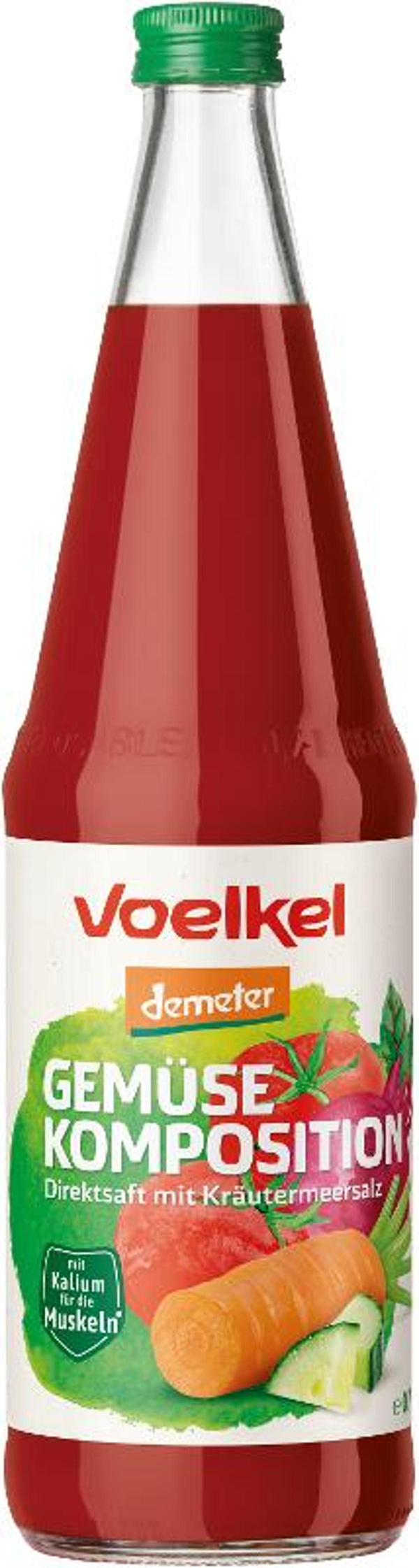 Produktfoto zu Gemüse Komposition Direktsaft