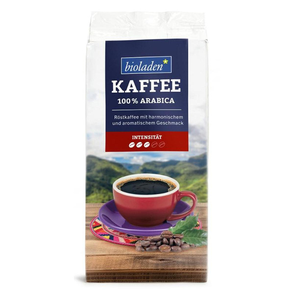 Produktfoto zu Kaffee 100% Arabica 500g gemahlen