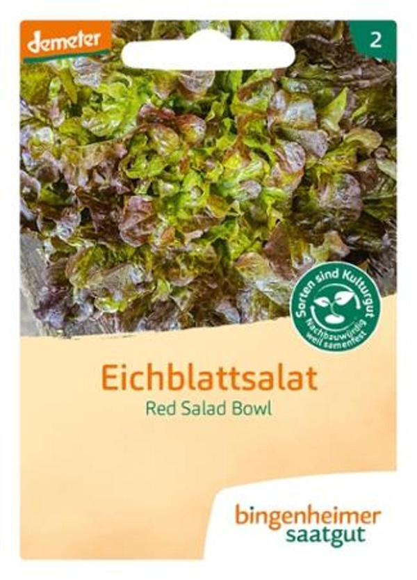 Produktfoto zu Eichblatt Red Salad Bowl