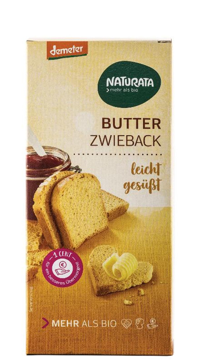 Produktfoto zu Zwieback (Butter) leicht gesüßt