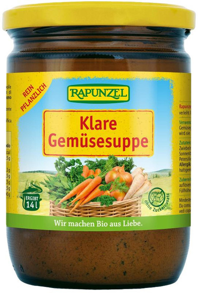 Produktfoto zu Klare Gemüsesuppe, mit Bio-Hefe