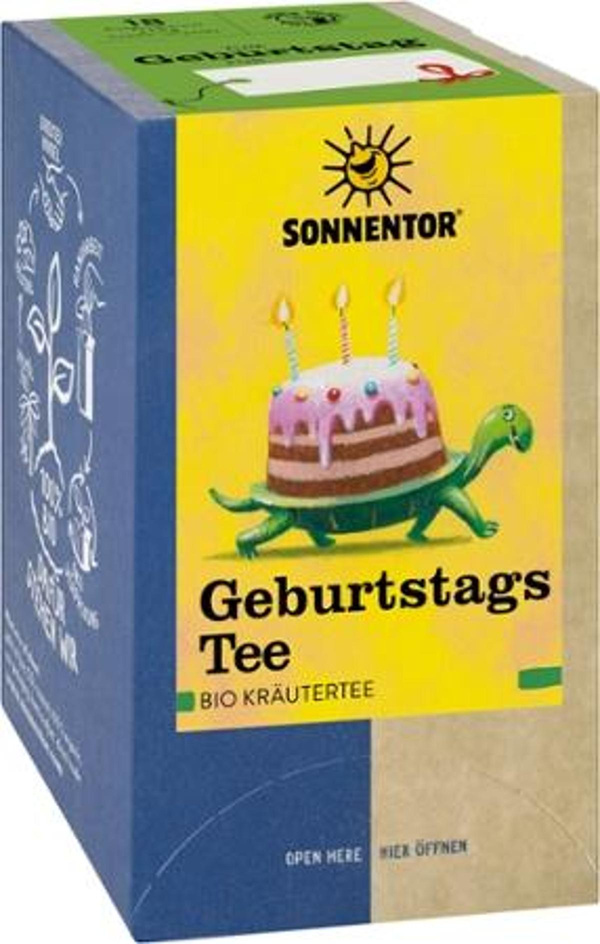 Produktfoto zu Geburtstagstee (Bio-Kräutertee im Beutel)