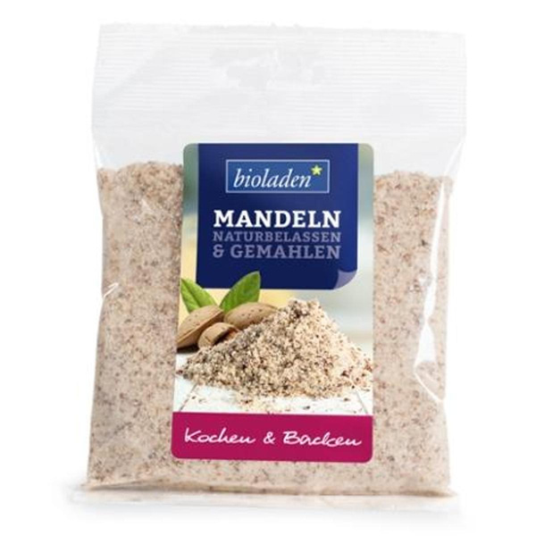 Produktfoto zu Gemahlene Mandeln naturbelassen