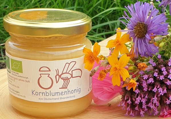 Produktfoto zu Kornblumenhonig mit Linde 250g