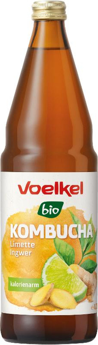 Produktfoto zu Kombucha Limette Ingwer 0,75l