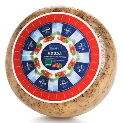 Produktfoto zu b*Gouda Tomate Oregano Paprika | aus unserer Käsetheke