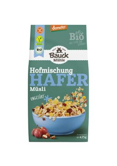 Produktfoto zu Hafer Müsli Hofmischung gf