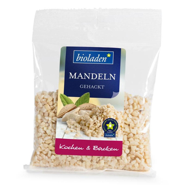Produktfoto zu Gehackte Mandeln naturbelassen