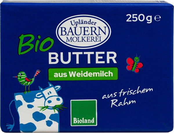 Produktfoto zu Süßrahmbutter 250g
