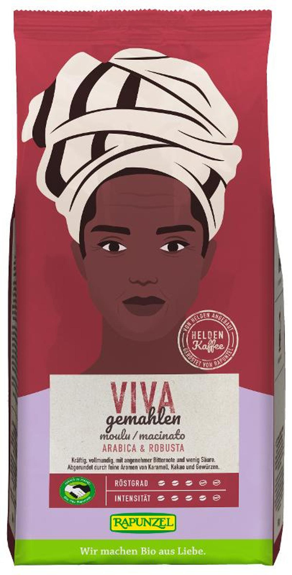 Produktfoto zu Heldenkaffee Viva, gemahlen
