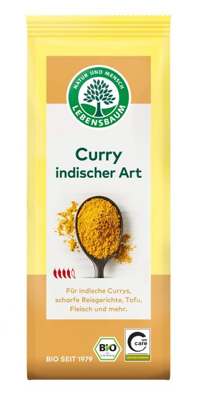 Produktfoto zu Currypulver indisch 50g
