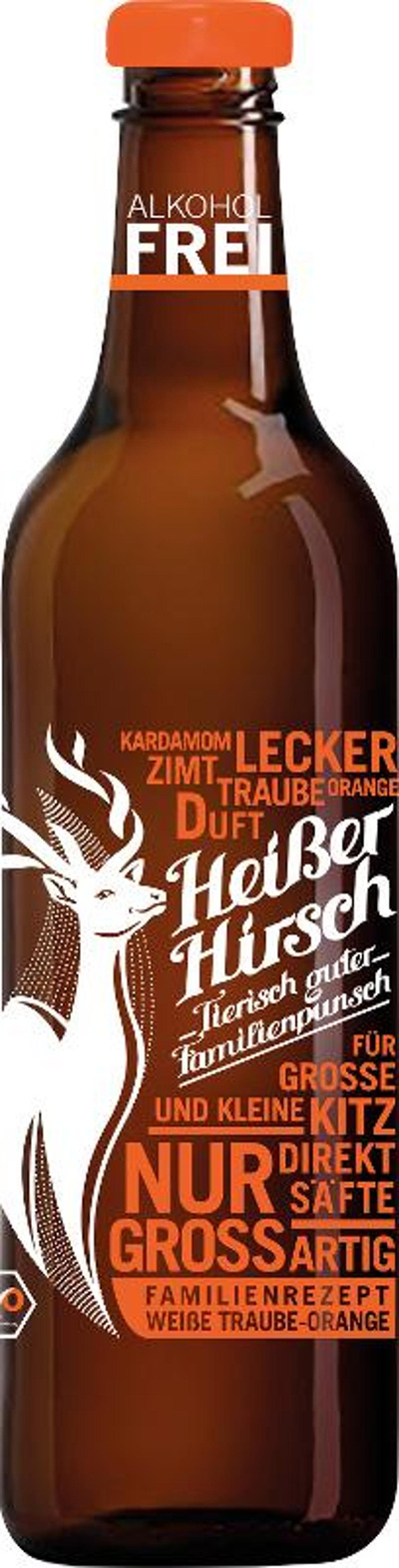 Produktfoto zu Familienpunsch Heißer Hirsch Orange (af)