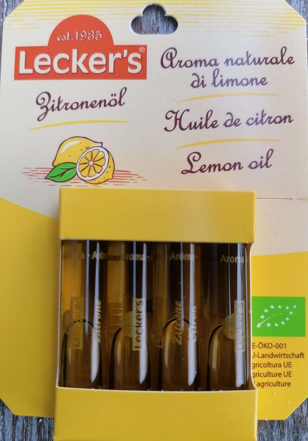 Produktfoto zu Zitronenöl zum Backen & Verfeinern