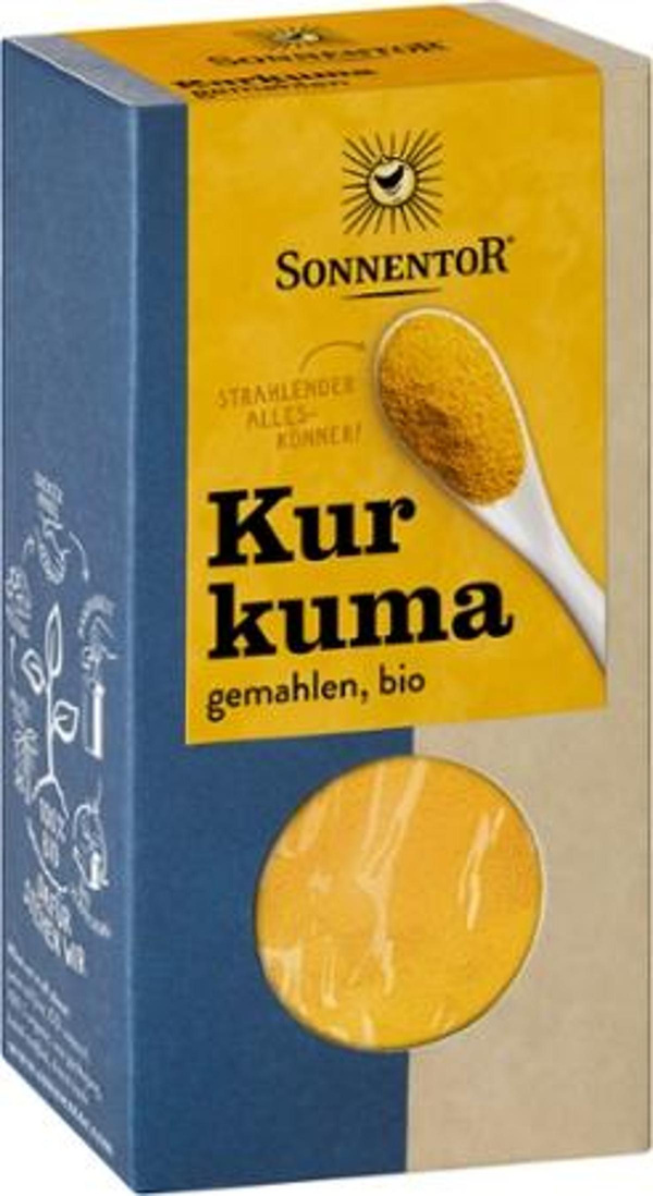 Produktfoto zu Kurkuma (Gelbwurzel) gemahlen Tüte