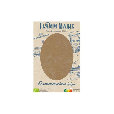 Produktfoto zu Flammkuchenböden Dinkelvollkorn 6 Stück (300g)