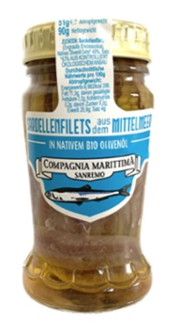 Produktfoto zu Sardellenfilets Natur
