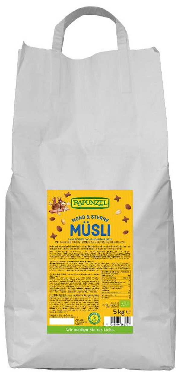 Produktfoto zu Mond & Sterne Müsli, Papiersack 5kg - Auslistung