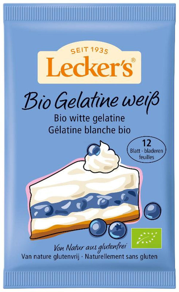 Produktfoto zu weiße Gelatine zum Backen & Kochen