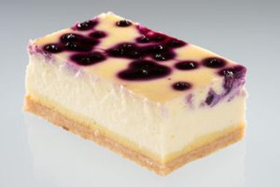 Produktfoto zu Blaubeer Quark Schnitte 1x2 Stück