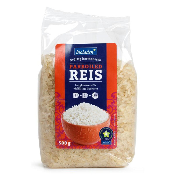 Produktfoto zu Parboiled Reis weiß 500g