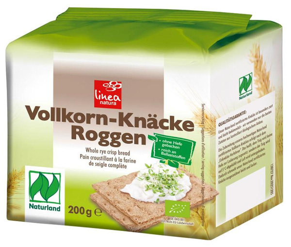 Produktfoto zu Knäckebrot, Roggen-Vollkorn