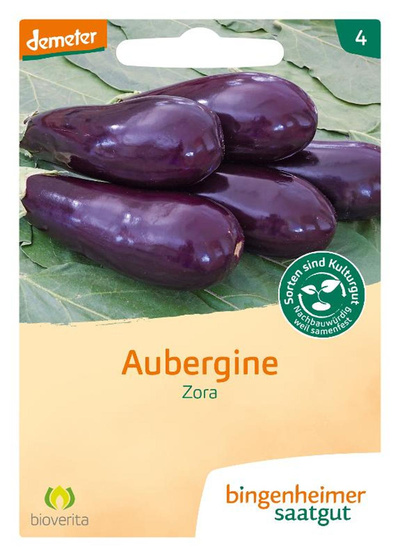 Produktfoto zu Aubergine Zora – Saatgut
