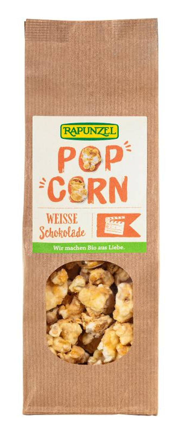Produktfoto zu Popcorn mit weißer Schokolade