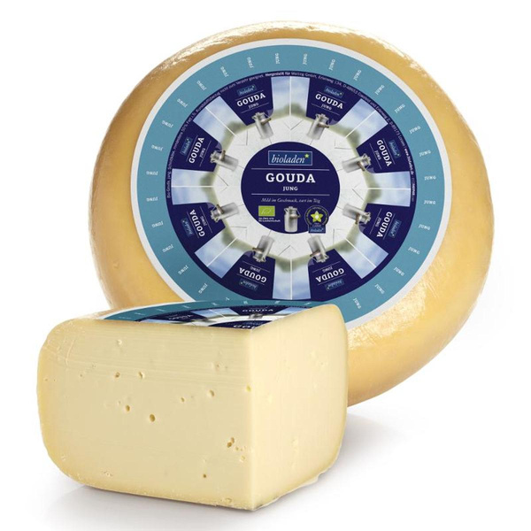 Produktfoto zu Gouda jung 4,2 kg - nur ganzer Laib