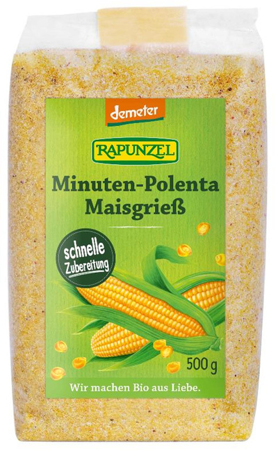 Produktfoto zu Minuten-Polenta Maisgrieß, demeter