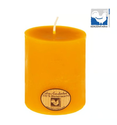 Produktfoto zu Bienwachskerz Stumpen 75x64