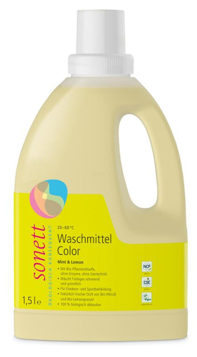 Produktfoto zu Waschmittel color Mint Lemon