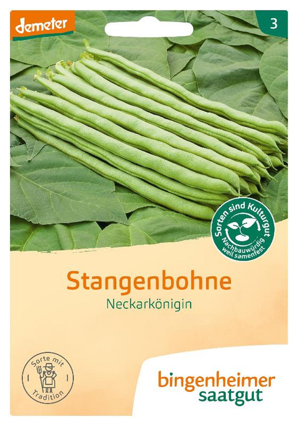 Produktfoto zu Stangenbohne Neckarkönigin – Saatgut