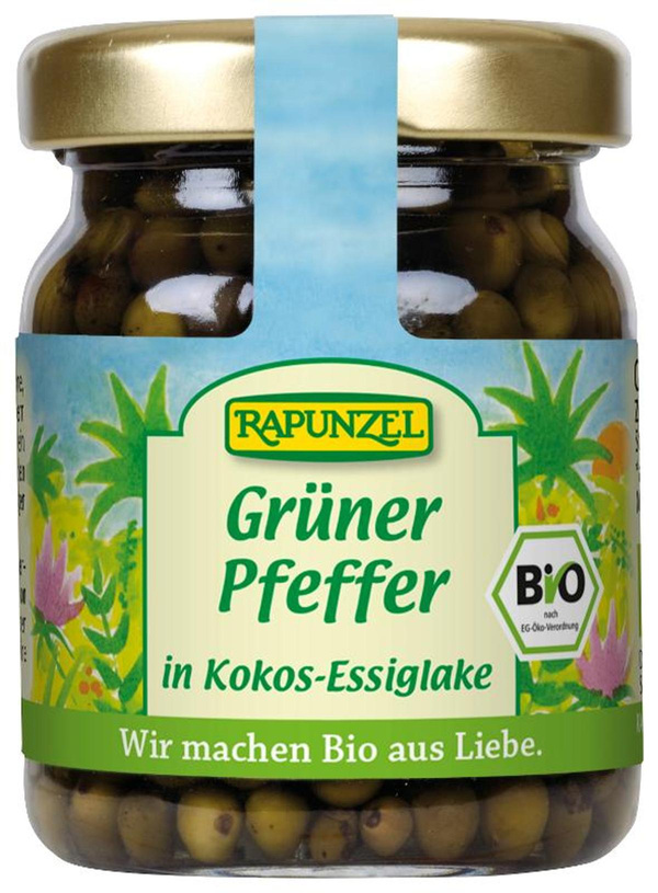 Produktfoto zu Grüner Pfeffer in Kokos-Essiglake