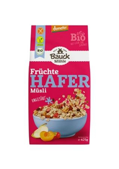 Produktfoto zu Hafer Müsli Früchte gf