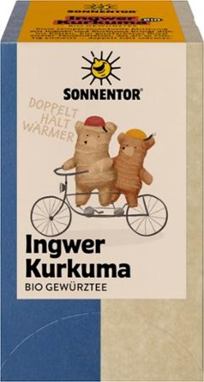 Produktfoto zu Ingwer Kurkuma Tee TB