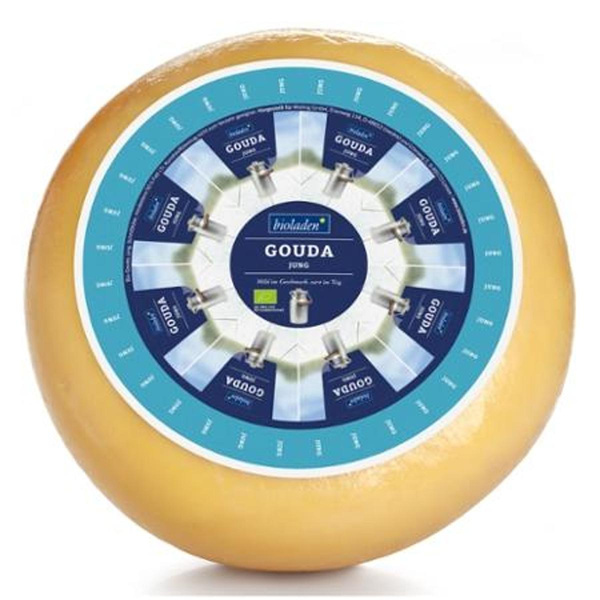 Produktfoto zu Gouda jung 4,2 kg - nur ganzer Laib
