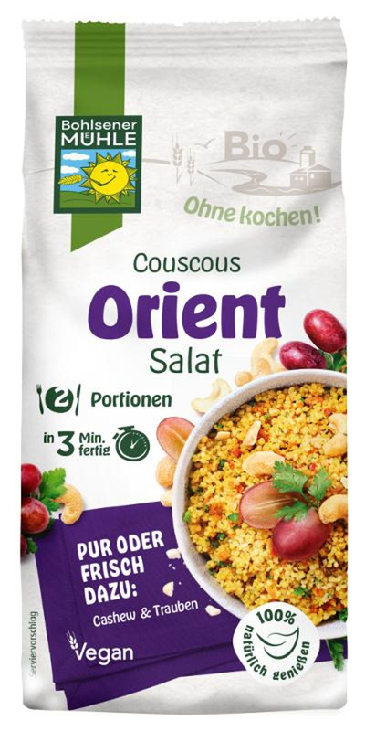 Produktfoto zu Würziger Couscous-Salat orientalisch