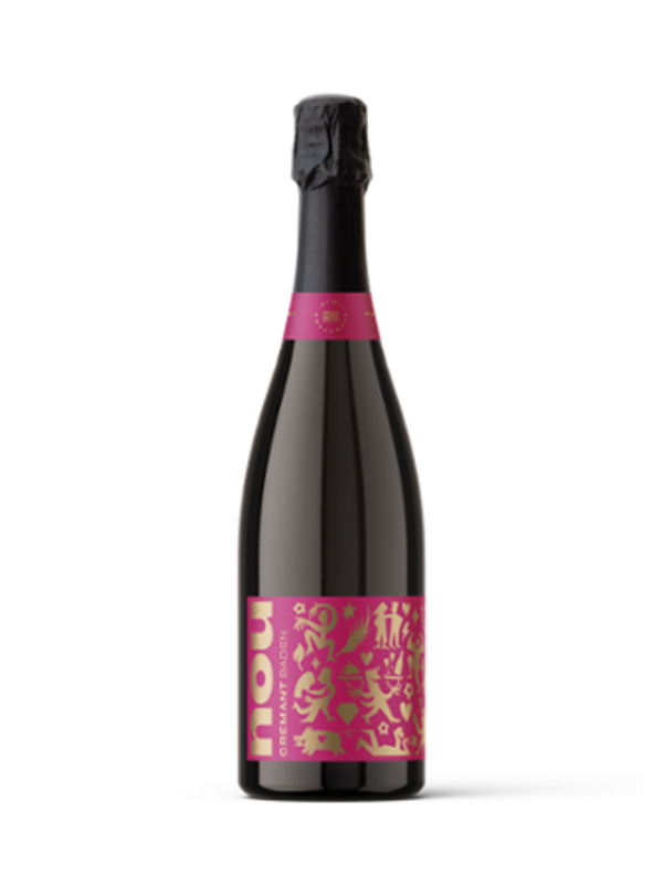 Produktfoto zu NOU Crémant rose brut | Piwi Kollektiv