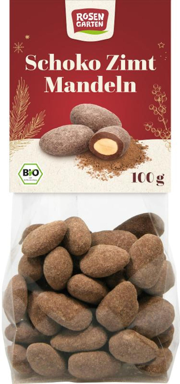 Produktfoto zu Zimt Schoko Mandeln von Rosengarten