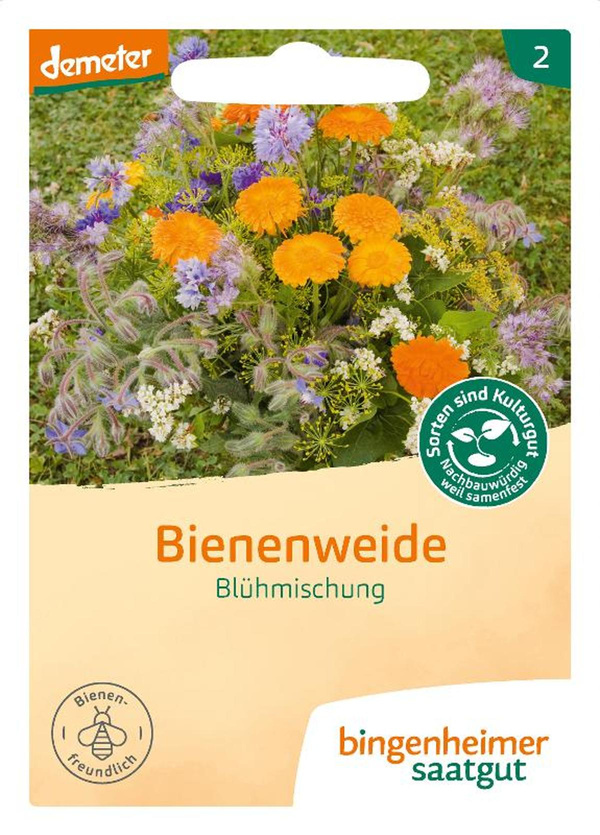 Produktfoto zu Blumenmischung Bienenweide – Saatgut