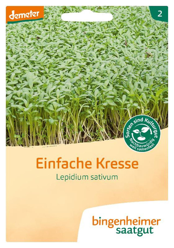 Produktfoto zu Einfache Kresse – Saatgut