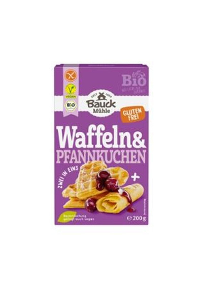Produktfoto zu Glutenfreie Waffel- und Pfannkuchenmischung