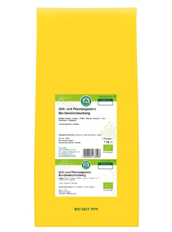 Produktfoto zu Grill und Pfannengewürz 1kg